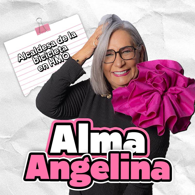 Alma Angelina — Alcaldesa de la bicicleta en Hermosillo