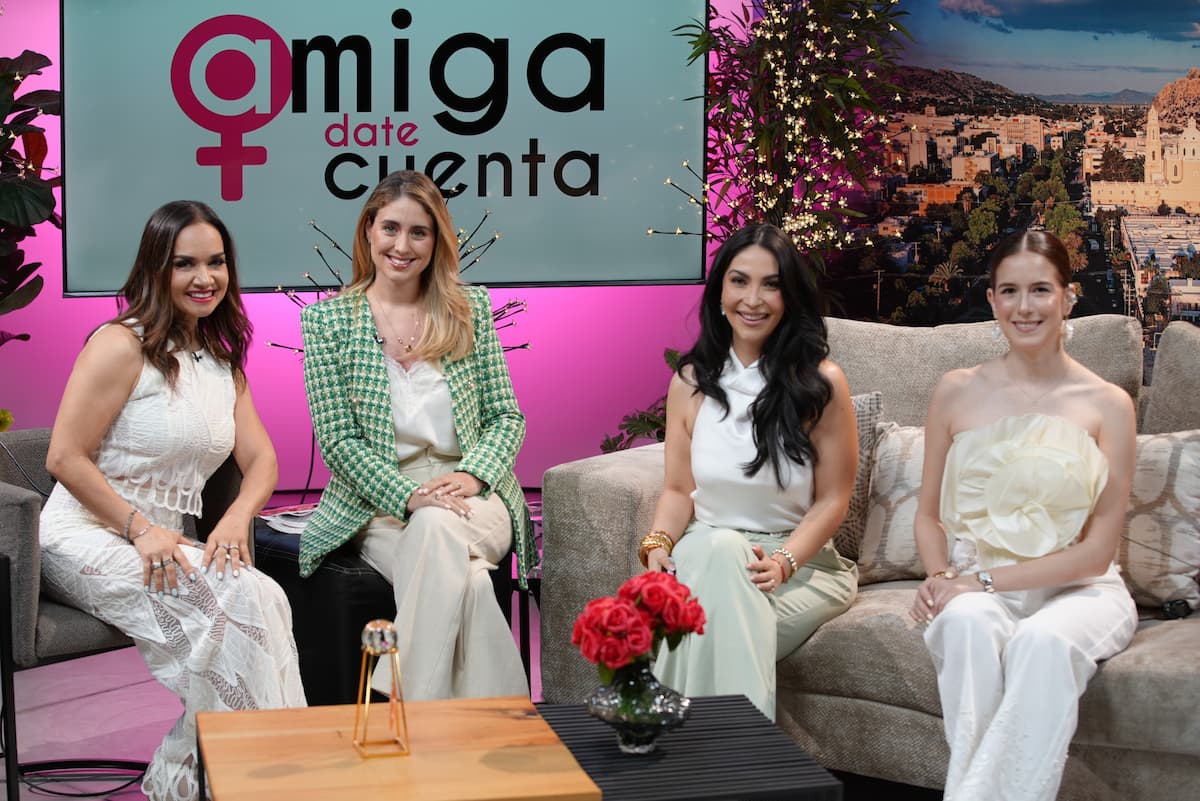 Conductoras de Amiga Date Cuenta en el set